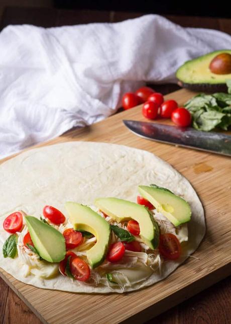 Chicken Quesadilla with Avocado