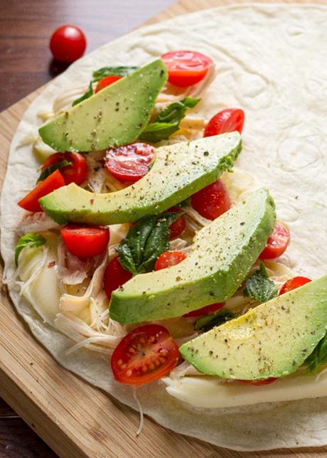 Chicken Quesadilla with Avocado