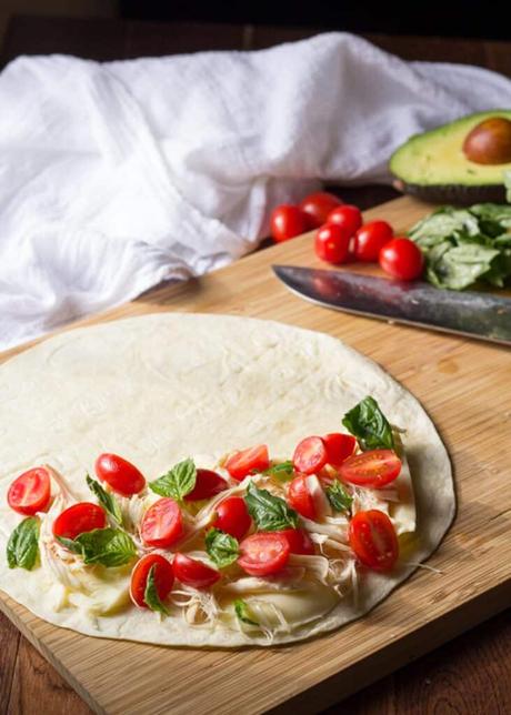 Chicken Quesadilla with Avocado