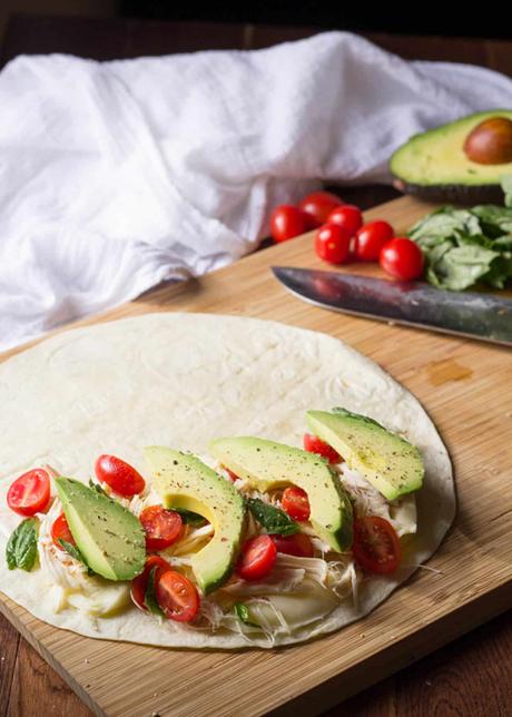 Chicken Quesadilla with Avocado