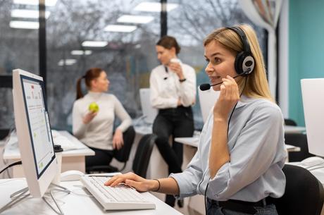 Creating an Effective MSP Business Plan Girl Provide a Customer Service