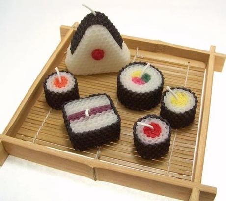 Sushi Candles