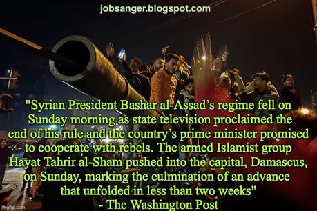 Assad Falls In Syria - Will The New Regime Be Better?