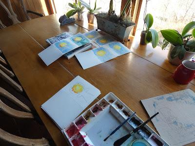 Christmas Card Production Line