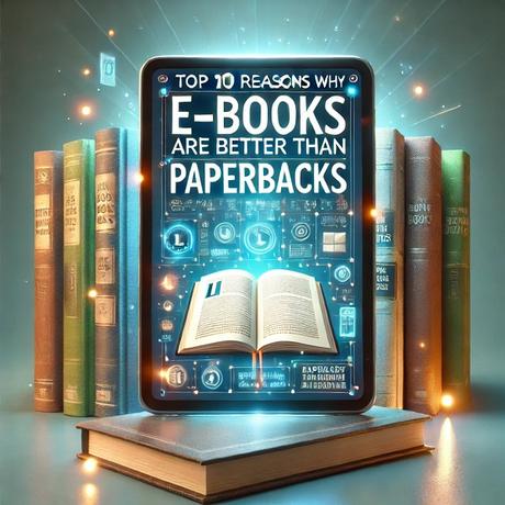 Top 10 Reasons Why E-Books Are Better Than Paperbacks