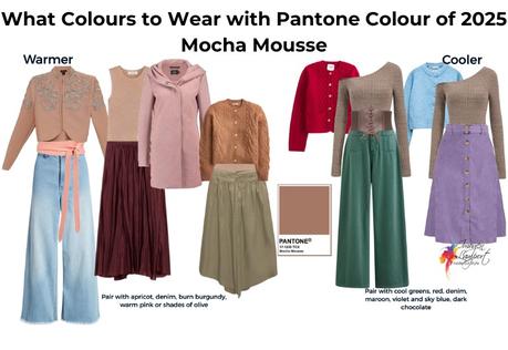 What Colours to Wear With Mocha Mousse – the Pantone Colour of 2025