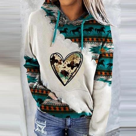  women's western hoodies