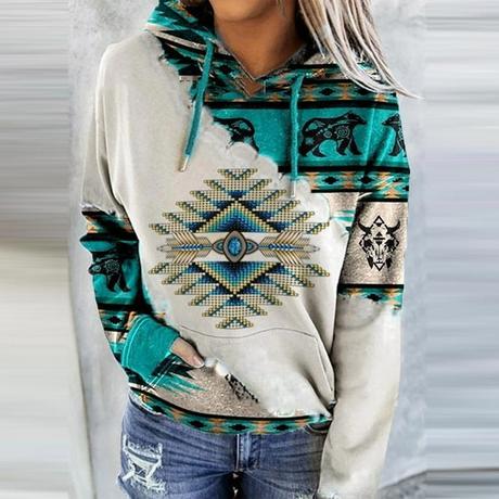  women's western hoodies