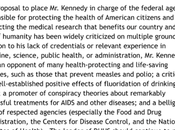 Nobel Laureates Senators Vote Against Confirmation RFK,Jr