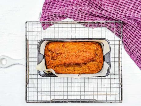 Vegan Pumpkin Banana Bread