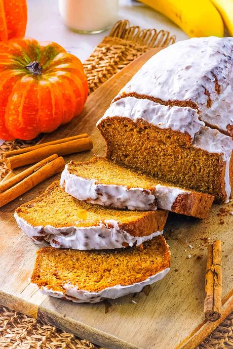 Vegan Pumpkin Banana Bread