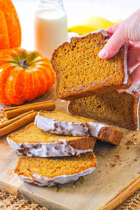 Vegan Pumpkin Banana Bread