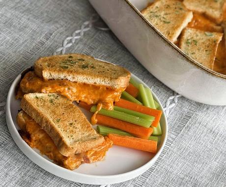 Tomato Soup & Bacon, Grilled Cheese Casserole