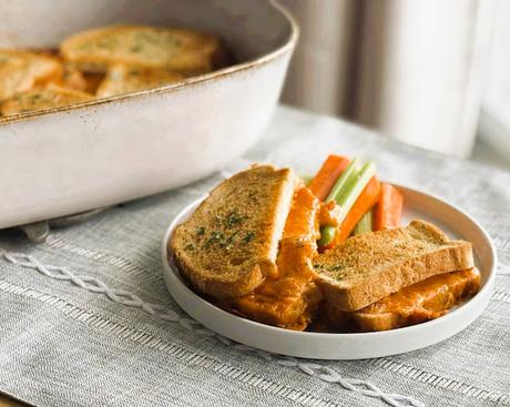 Tomato Soup & Bacon, Grilled Cheese Casserole