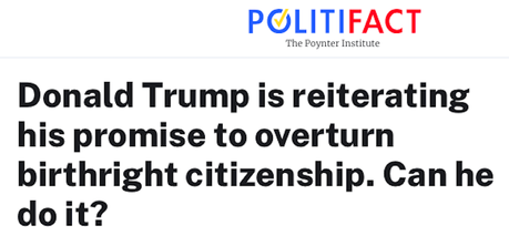 Trump Wants To Eliminate Birthright Citizenship - Can He Do It?