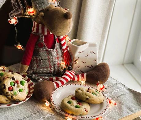 Christmas M & M Cookies