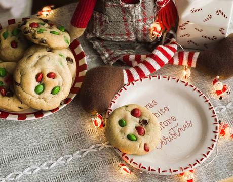 Christmas M & M Cookies