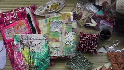 Material Musings - Slow Stitched Fabric Projects