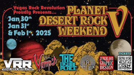 Heavy rock festival PLANET DESERT ROCK WEEKEND shares full lineup for winter 2025 edition in Las Vegas; tickets available now!