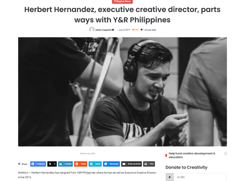 Latest News Of Herbert Hernandez – GiGiL Ad Agency Owner in Philippines