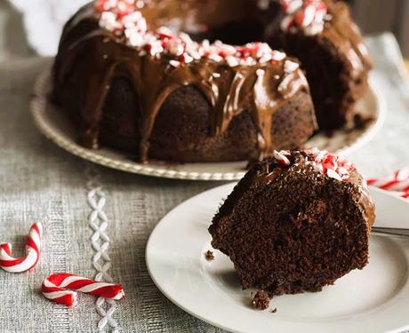 Chocolate Peppermint Bundt Cake Chocolate Peppermint Bundt Cake