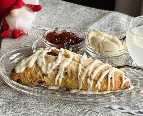 White Chocolate Cranberry Scones