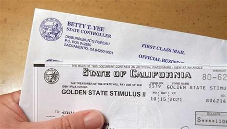 Ca State Stimulus Check 2022