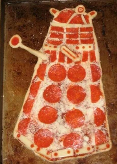 Dalek Pepperoni Pizza