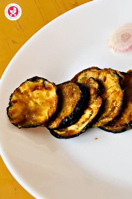 Looking for a fun and healthy way to introduce vegetables to your kids? This Tasty and Healthy Eggplant Fry is the perfect solution!