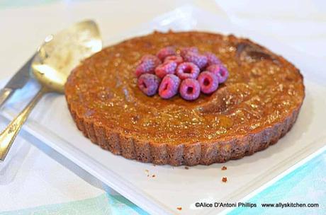 Pumpkin Pineapple Ginger Tart