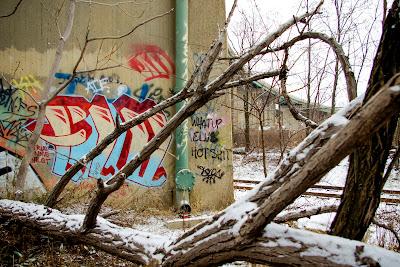 Friday fotos: Graffiti in Winter, Jersey City, 2008