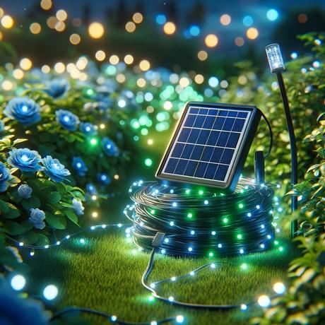 Solar-Powered String Lights