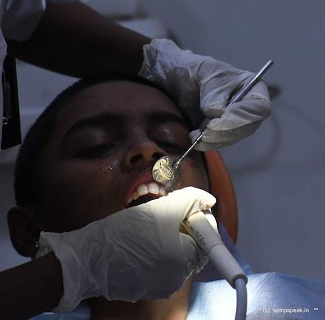 Dental camp at Athur Veda Patashala