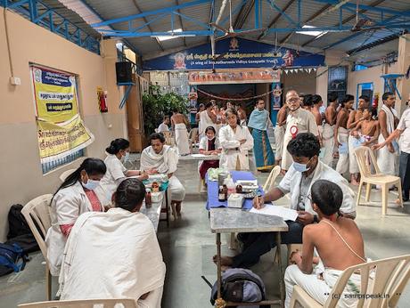 Dental camp at Athur Veda Patashala