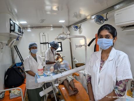 Dental camp at Athur Veda Patashala