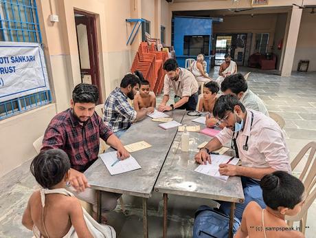 Dental camp at Athur Veda Patashala