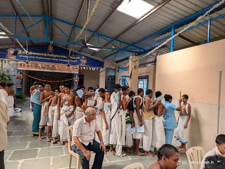 Dental camp at Athur Veda Patashala
