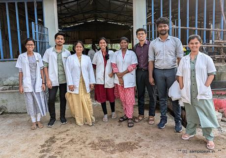 Dental camp at Athur Veda Patashala