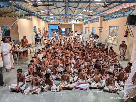 Dental camp at Athur Veda Patashala