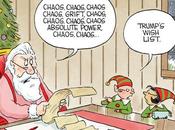 Santa Reads Trump's Wish List