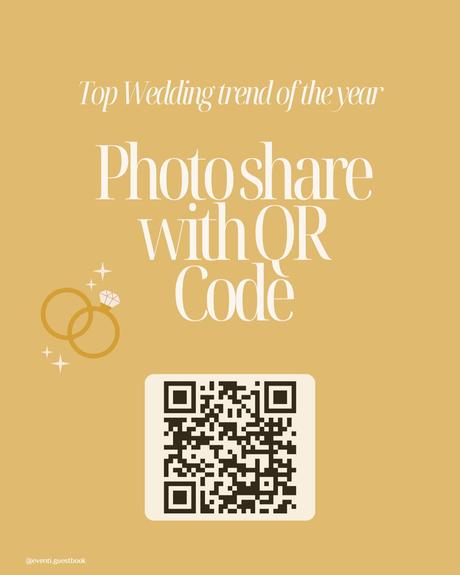 new wedding trends qr code