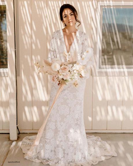 new wedding trends bride lace dress goodseedfloral