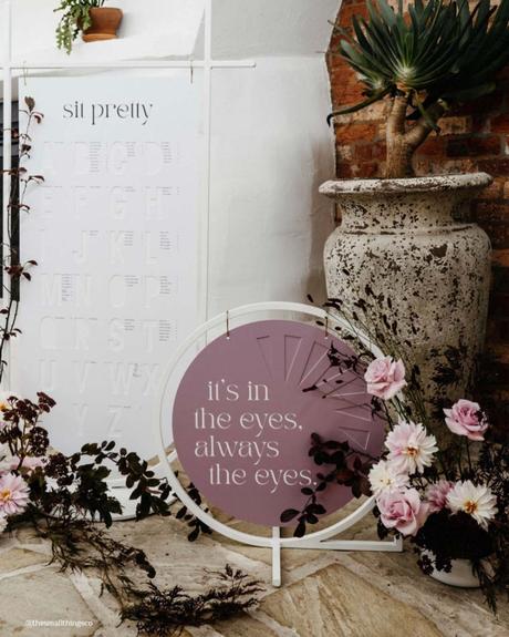 new wedding trends mauve cream thesmallthingsco