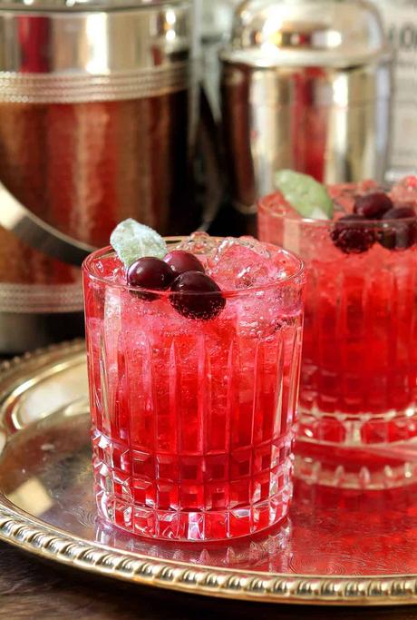 Cranberry Sage Cocktail