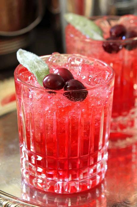 Cranberry Sage Cocktail