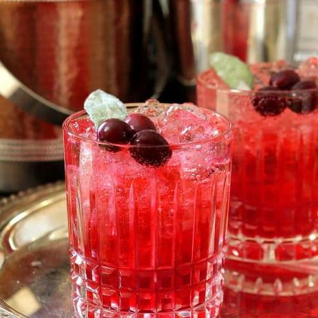 Cranberry Sage Cocktail