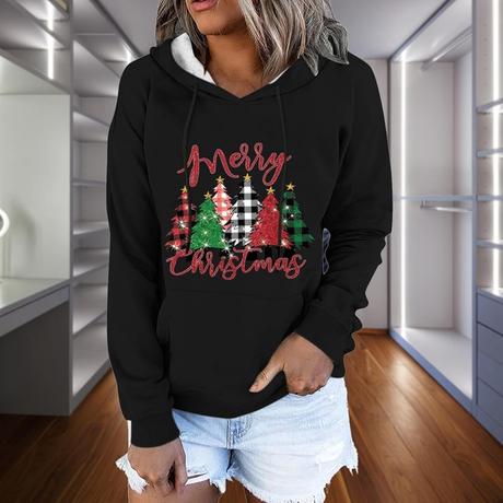  Women 2024 Christmas Hoodie 