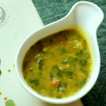 Red lentil fenugreek soup