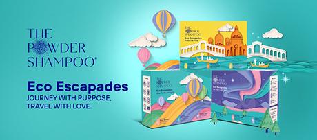 Eco-Friendly Gift for Travelers: Discover THE ECO ESCAPADE Sets by THE POWDER SHAMPOO™  This Christmas