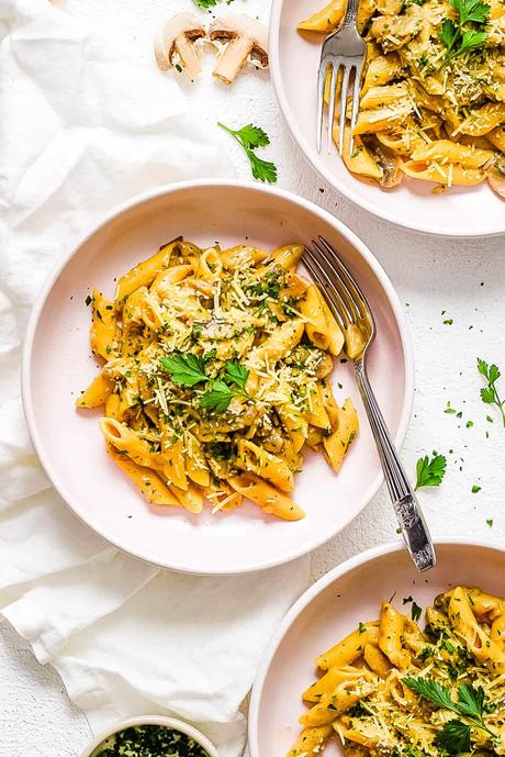 Vegan Mushroom Pasta